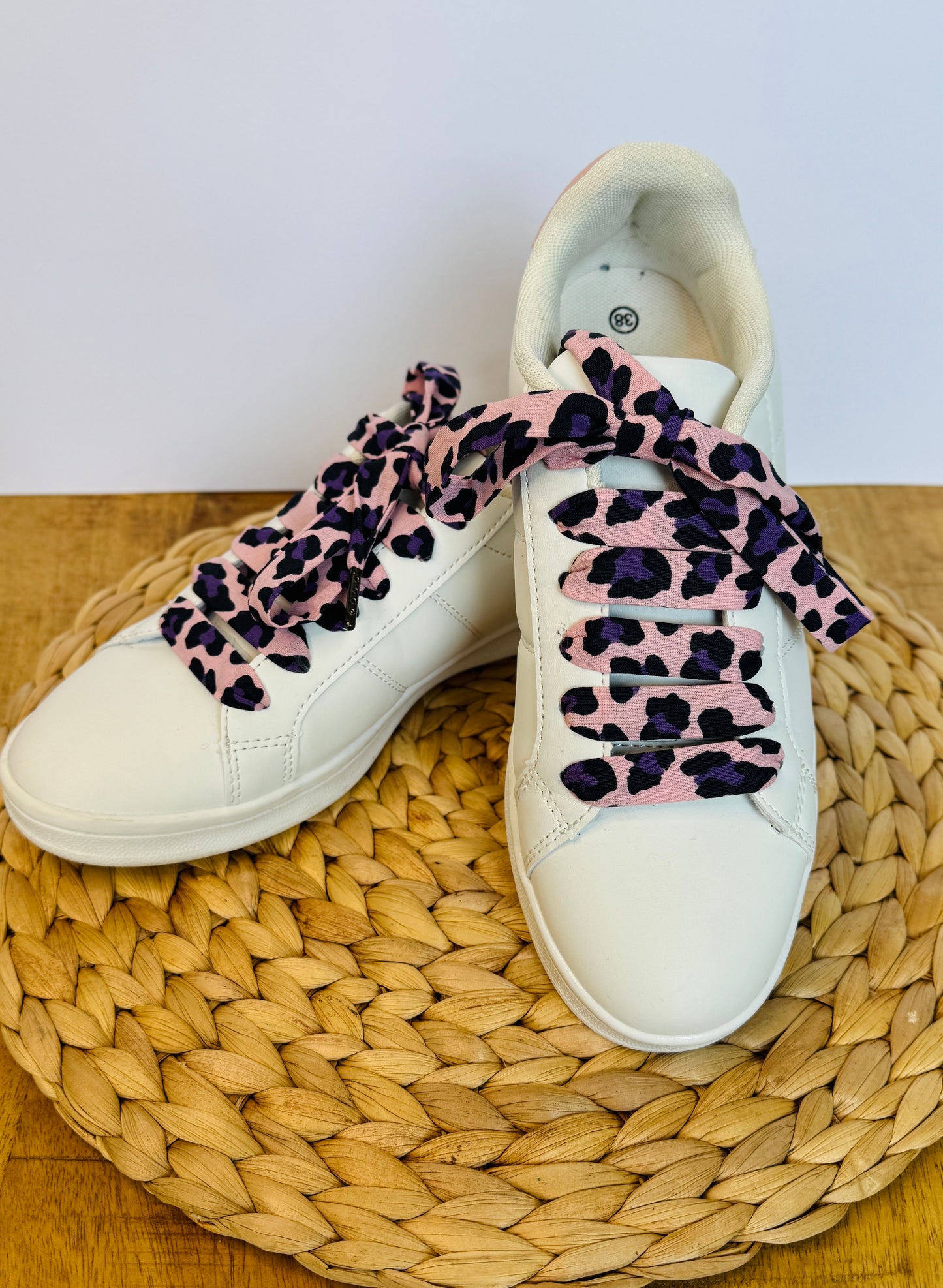 Schoenveters - Panter paars