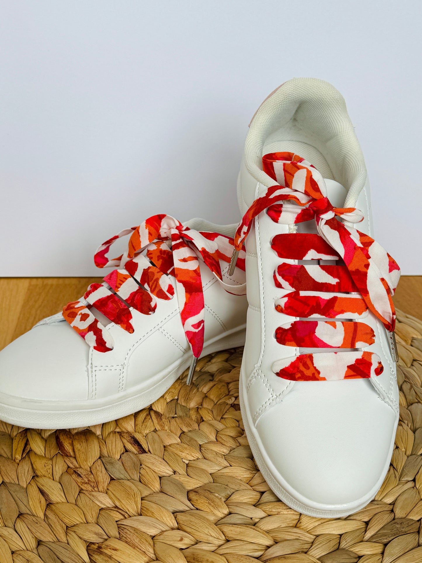 Schoenveters Rood/oranje