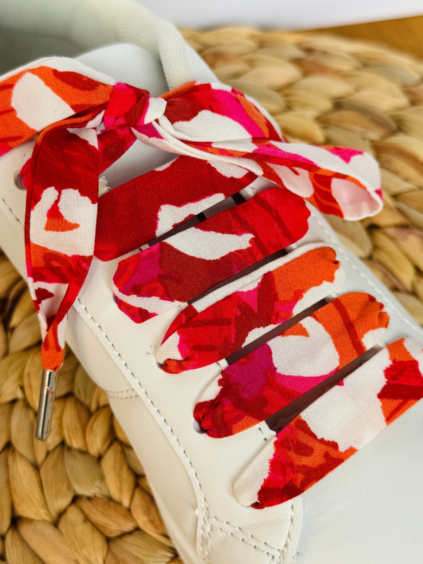 Schoenveters Rood/oranje
