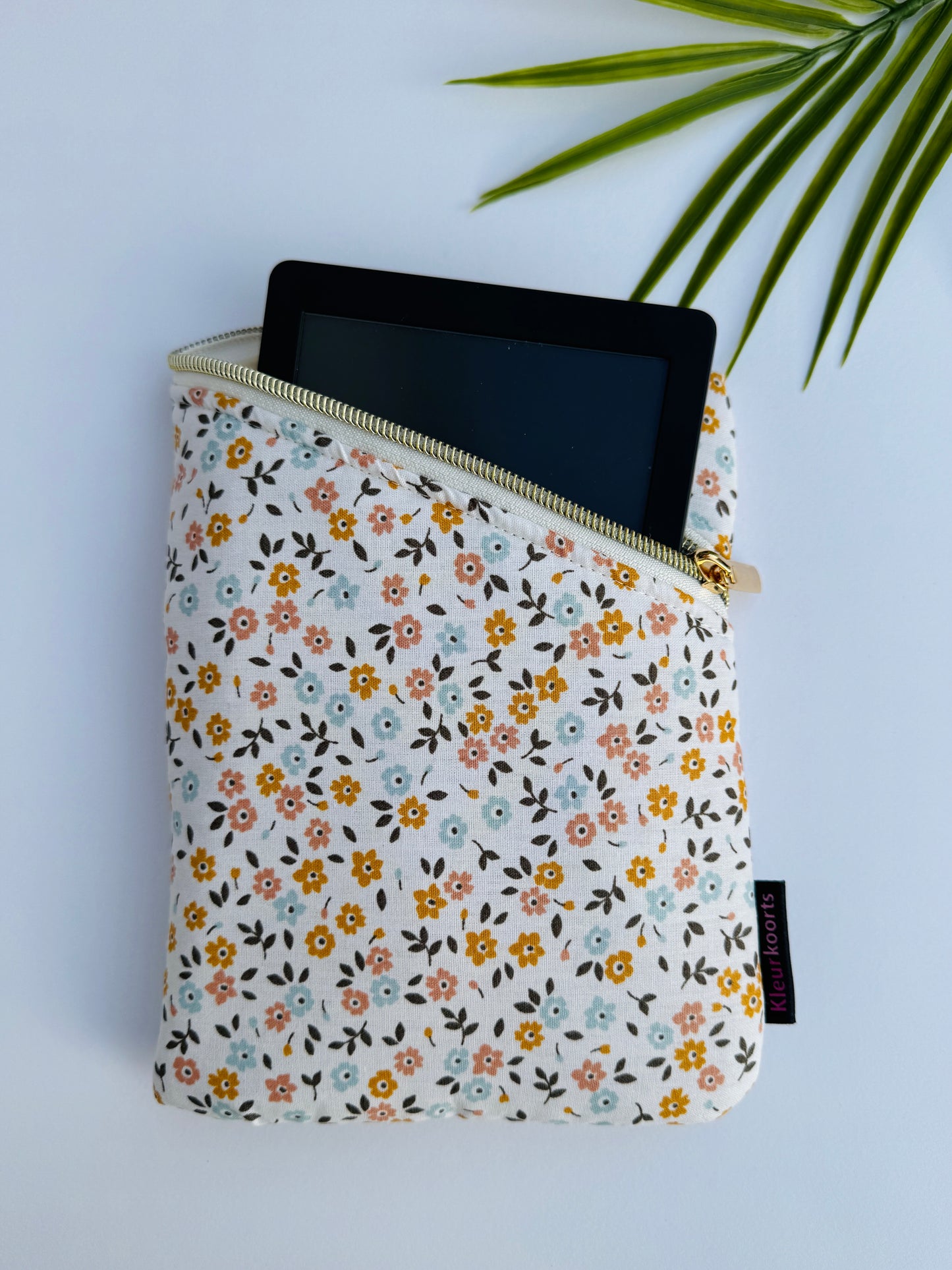 E-readersleeve - Goudsbloem
