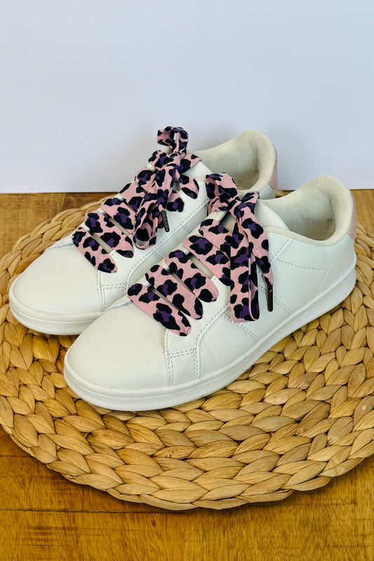 Schoenveters - Panter paars