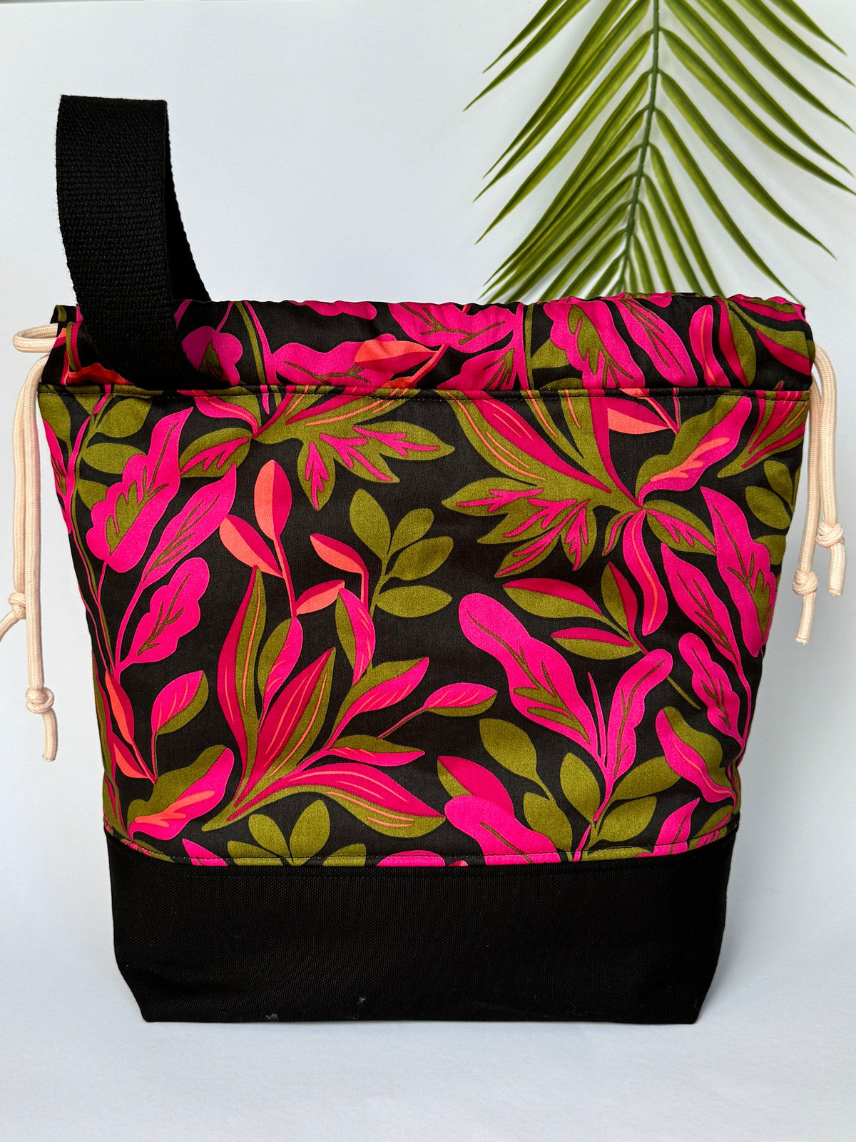Project bag - Pink jungle
